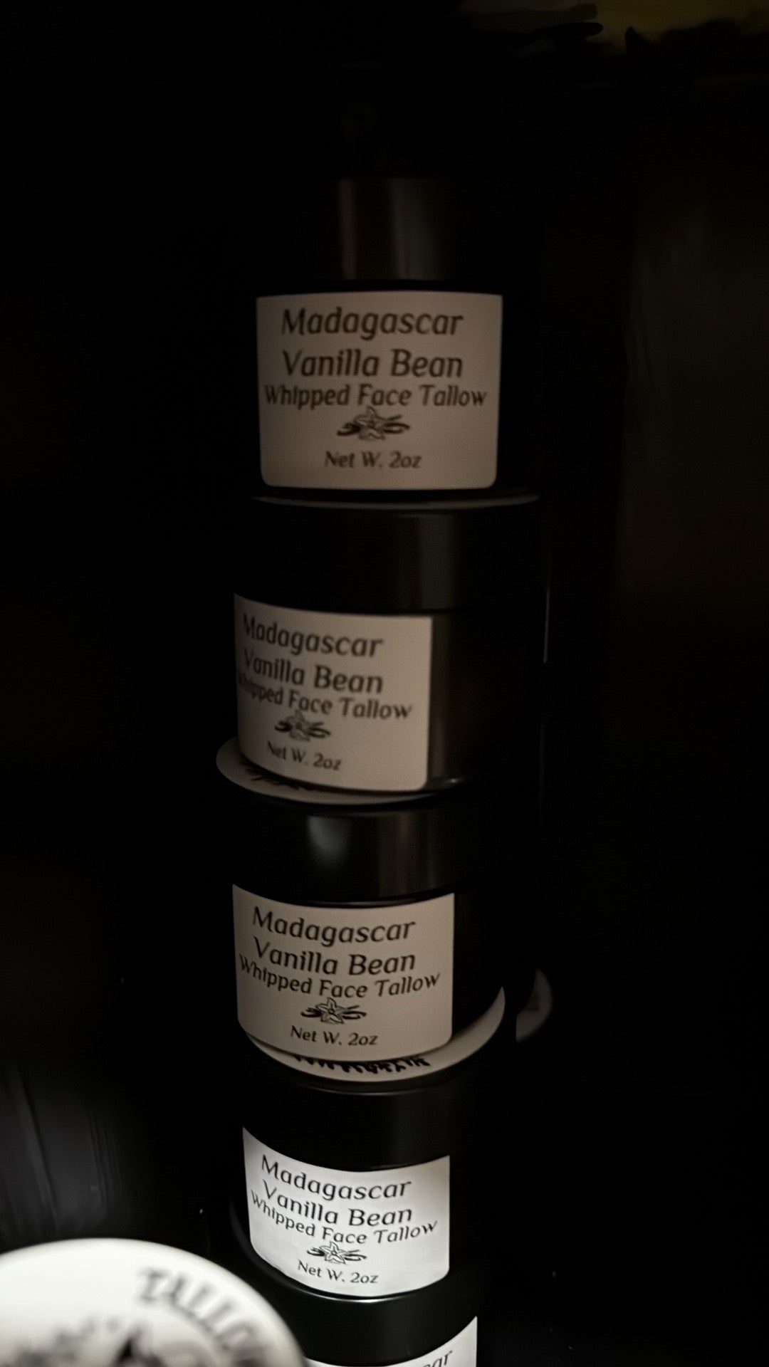 Madagascar Vanilla Bean whipped face cream