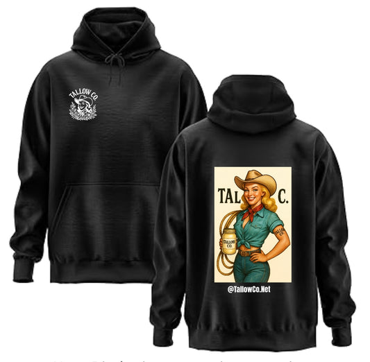 Tallow Co Cowgirl Hoodie